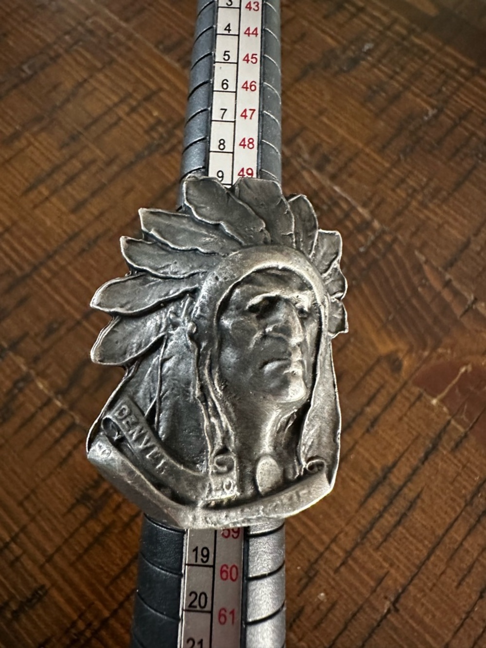Native American Chief ring Adjustable
